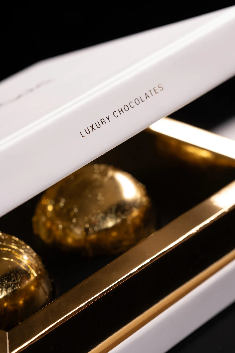 regalo unico y muy especial, unos bombones de oro 