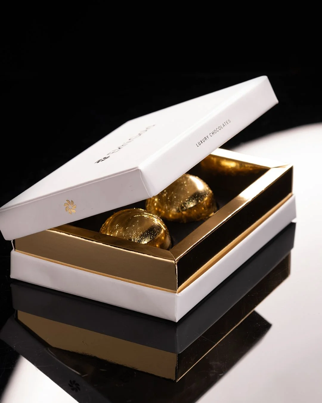 regalo exclusivo , bombones de oro 